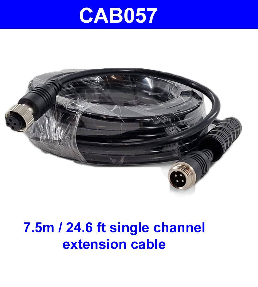 7.5m 4 pin aviation style extension cable